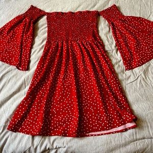 Off the Shoulder Boutique Dress